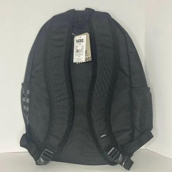 Vans Alumni Pack 3 Black/White Check board Unisex Backpack - Picture 7 of 10